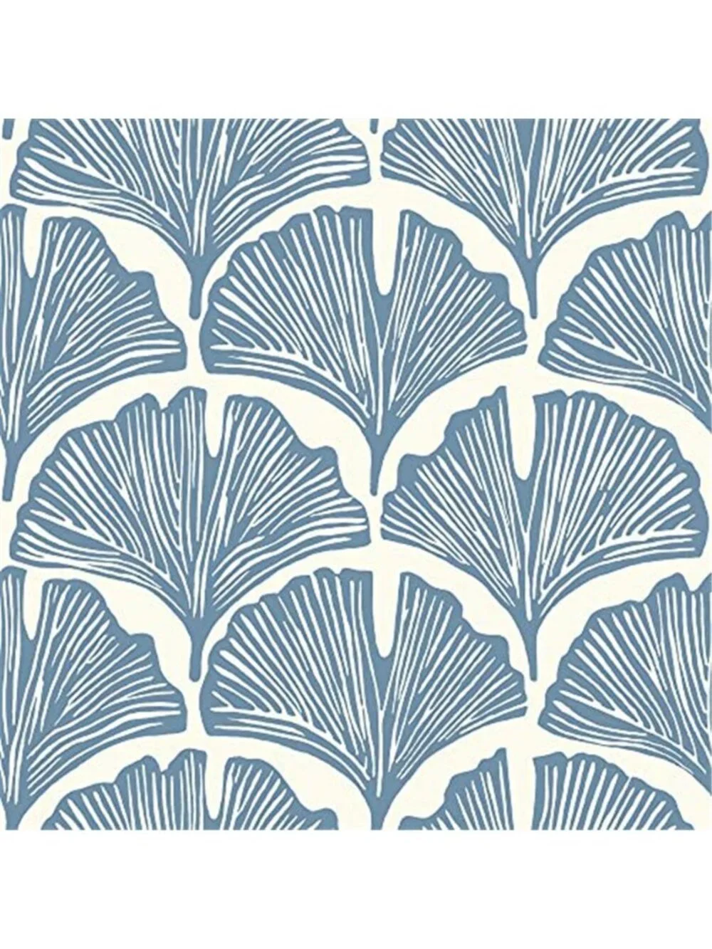 Blue Ginkgo Peel And Stick Wallpaper Removable Self Adhesive Wall Decor Floral